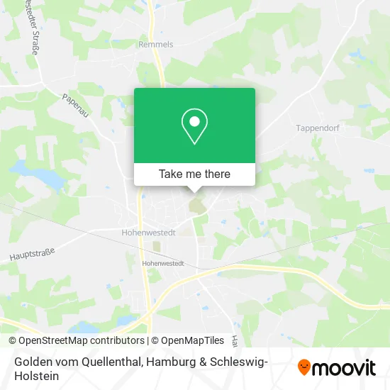 Карта Golden vom Quellenthal