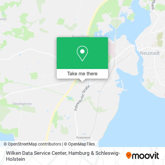 Wilken Data Service Center map