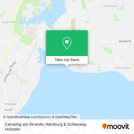 Карта Camping am Strande