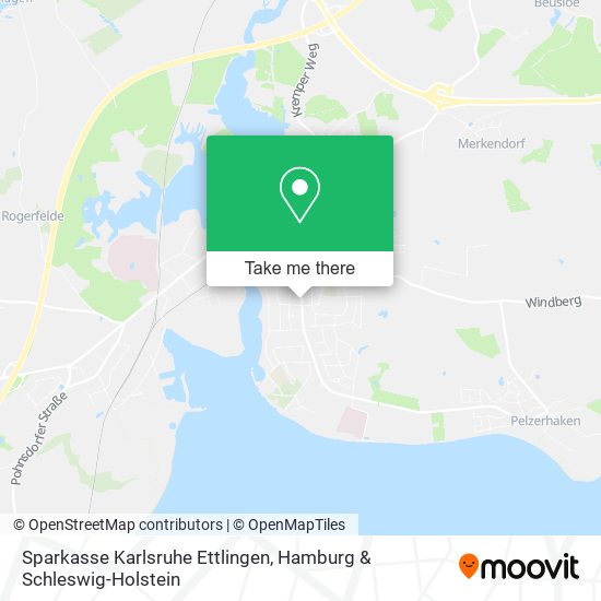 Sparkasse Karlsruhe Ettlingen map