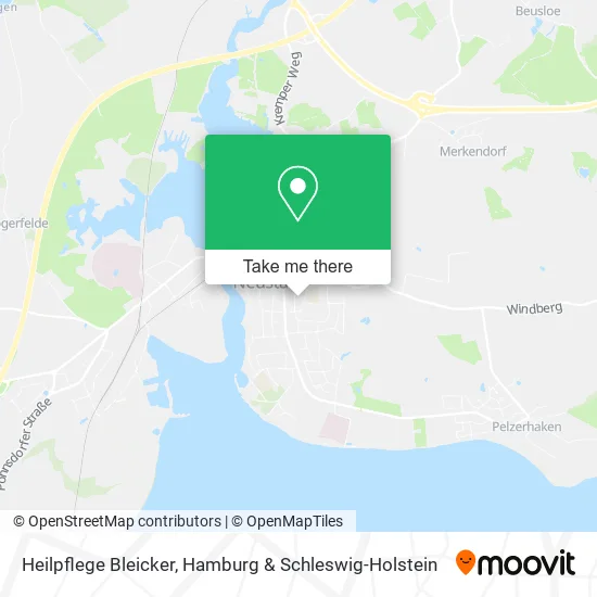 Карта Heilpflege Bleicker