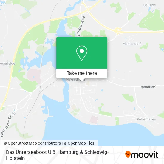 Карта Das Unterseeboot U 8
