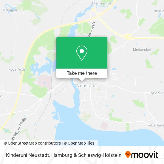 Карта Kinderuni Neustadt