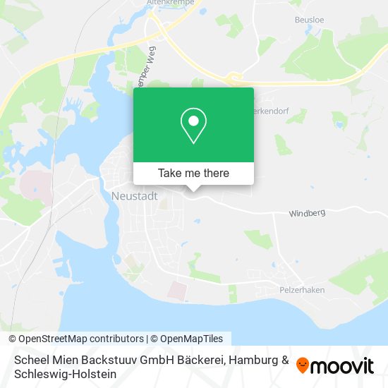 Scheel Mien Backstuuv GmbH Bäckerei map