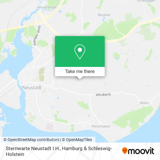 Карта Sternwarte Neustadt I.H.