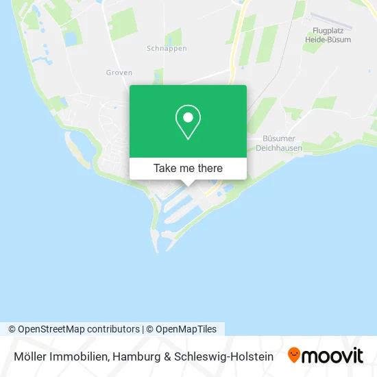 Карта Möller Immobilien