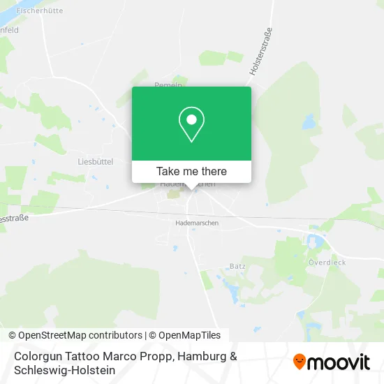 Карта Colorgun Tattoo Marco Propp