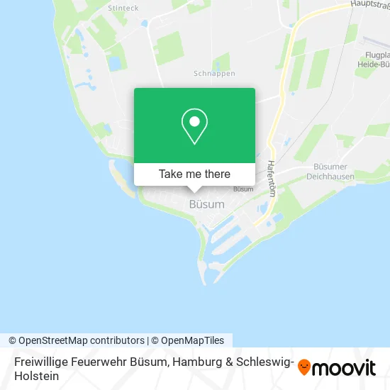 Карта Freiwillige Feuerwehr Büsum