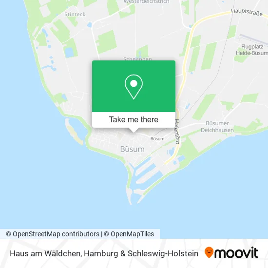 Карта Haus am Wäldchen