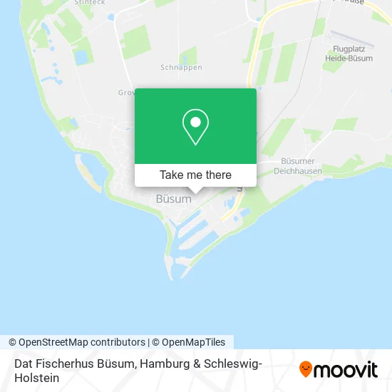 Карта Dat Fischerhus Büsum