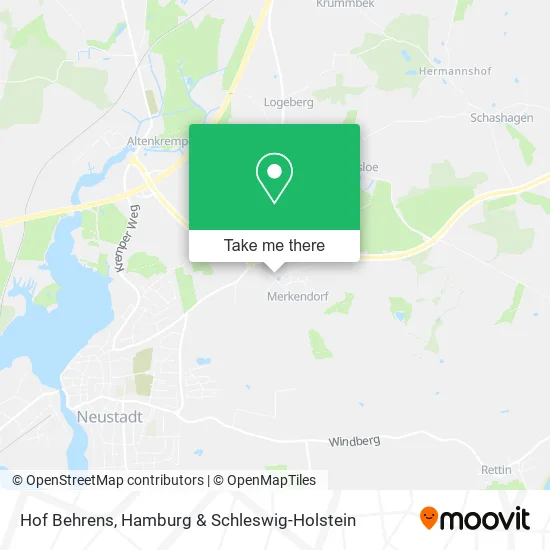 Карта Hof Behrens