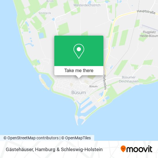 Gästehäuser map