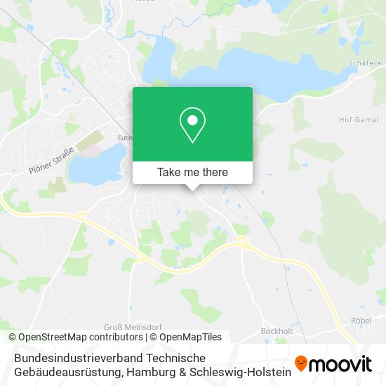 Bundesindustrieverband Technische Gebäudeausrüstung map