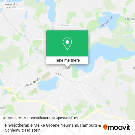 Карта Physiotherapie Meike Groene Neumann