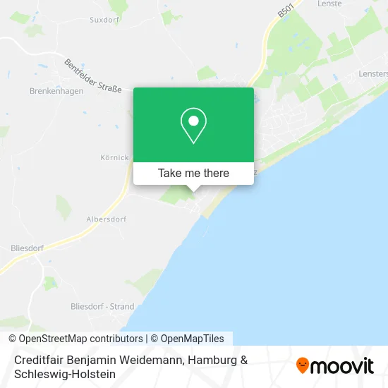 Карта Creditfair Benjamin Weidemann