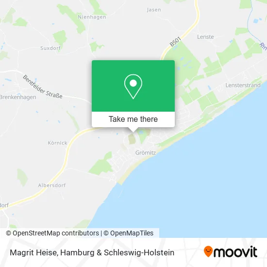 Карта Magrit Heise