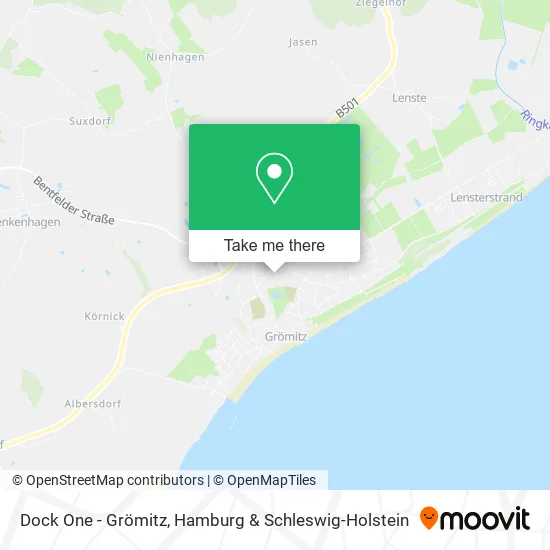 Карта Dock One - Grömitz