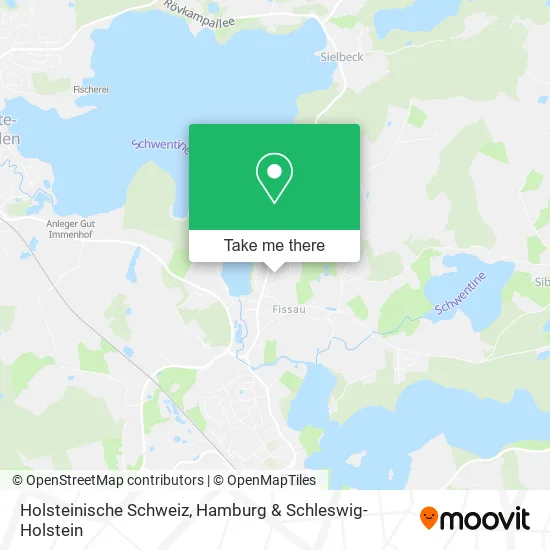 Карта Holsteinische Schweiz