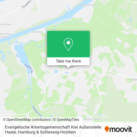 Карта Evangelische Arbeitsgemeinschaft Kiel Außenstelle Haale