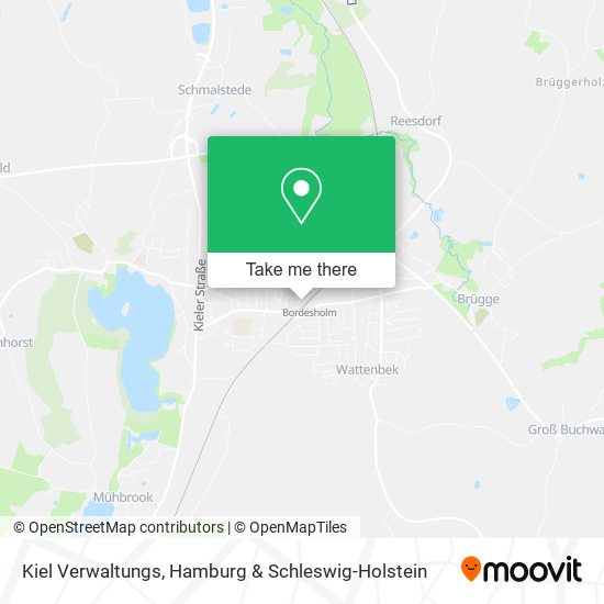 Kiel Verwaltungs map