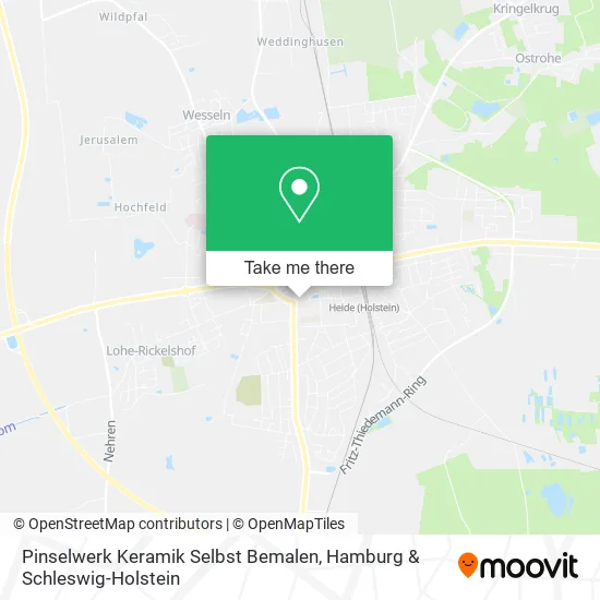 Карта Pinselwerk Keramik Selbst Bemalen