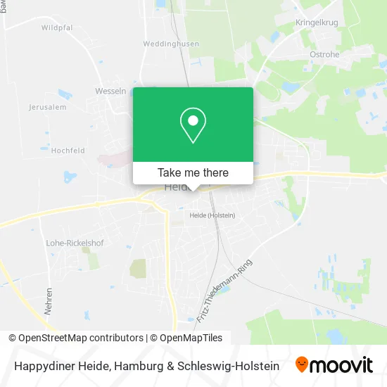 Карта Happydiner Heide