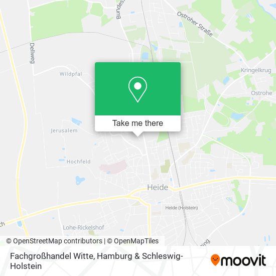 Fachgroßhandel Witte map
