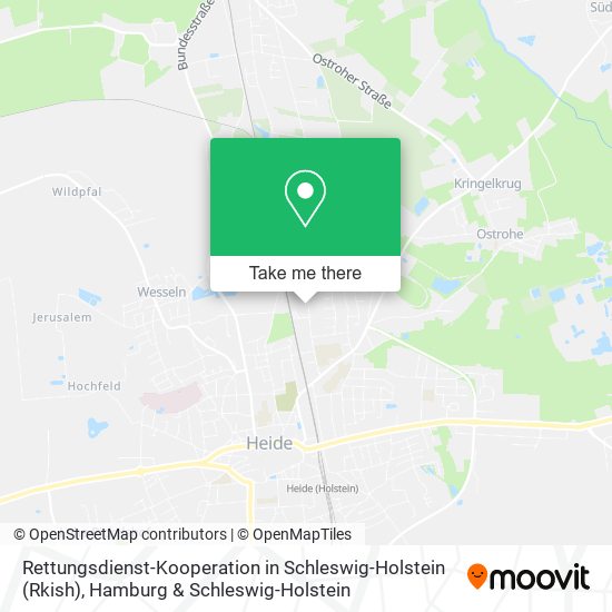 Rettungsdienst-Kooperation in Schleswig-Holstein (Rkish) map