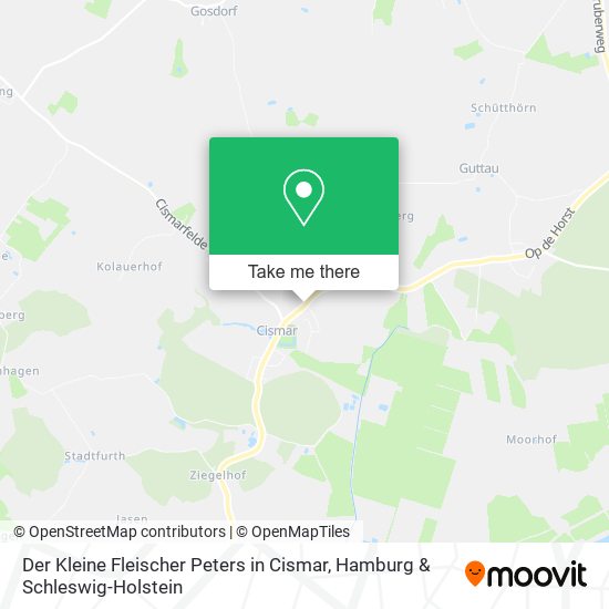 Der Kleine Fleischer Peters in Cismar map