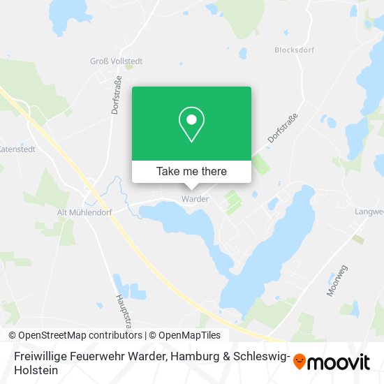 Freiwillige Feuerwehr Warder map