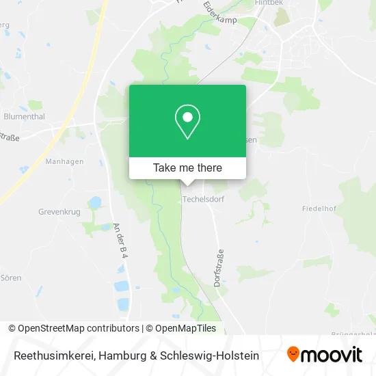 Карта Reethusimkerei