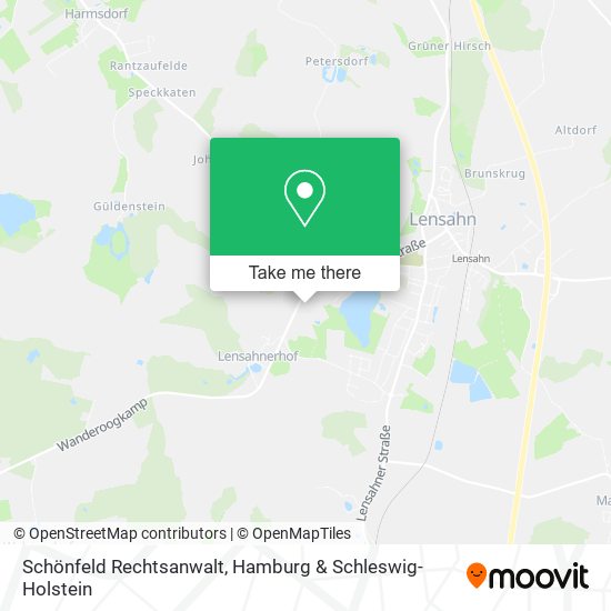 Schönfeld Rechtsanwalt map