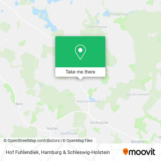 Hof Fuhlendiek map