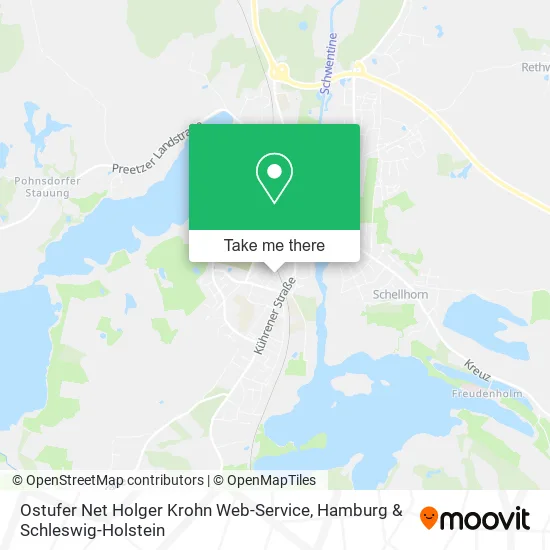 Карта Ostufer Net Holger Krohn Web-Service