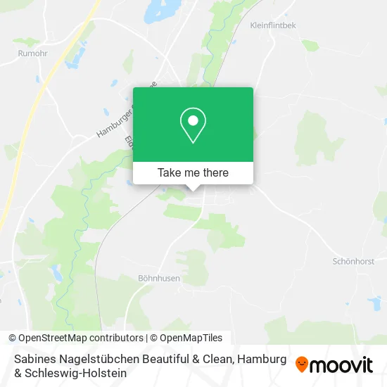 Карта Sabines Nagelstübchen Beautiful & Clean