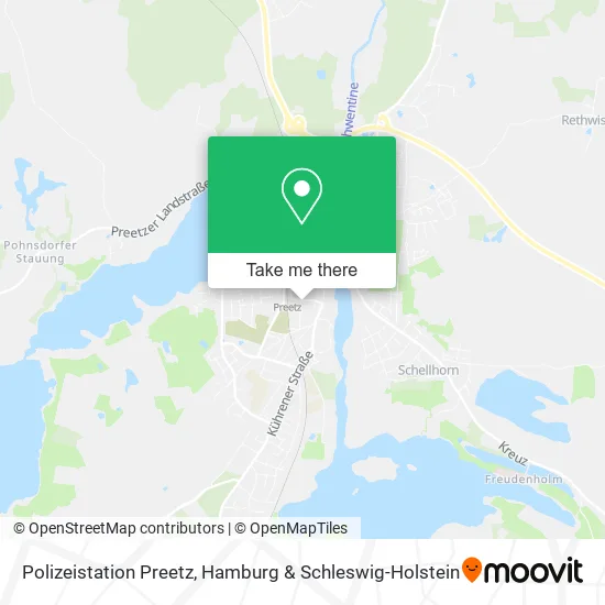 Polizeistation Preetz map