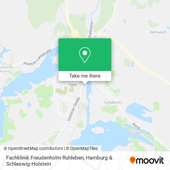 Fachklinik Freudenholm Ruhleben map
