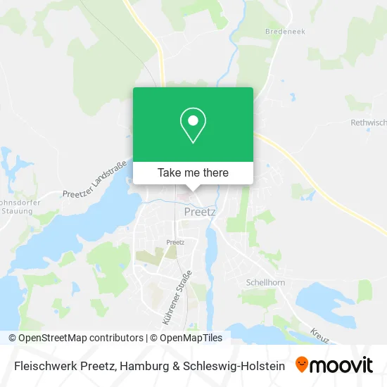 Карта Fleischwerk Preetz