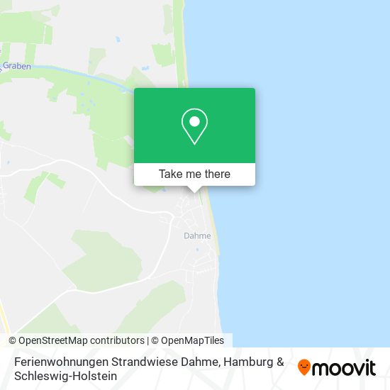 Карта Ferienwohnungen Strandwiese Dahme