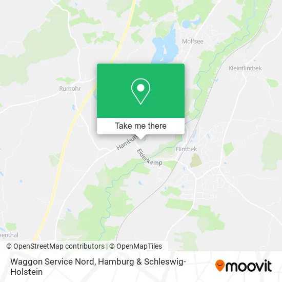 Карта Waggon Service Nord