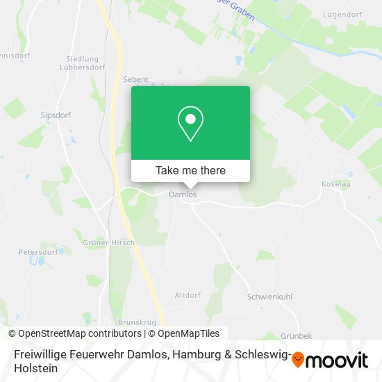 Freiwillige Feuerwehr Damlos map