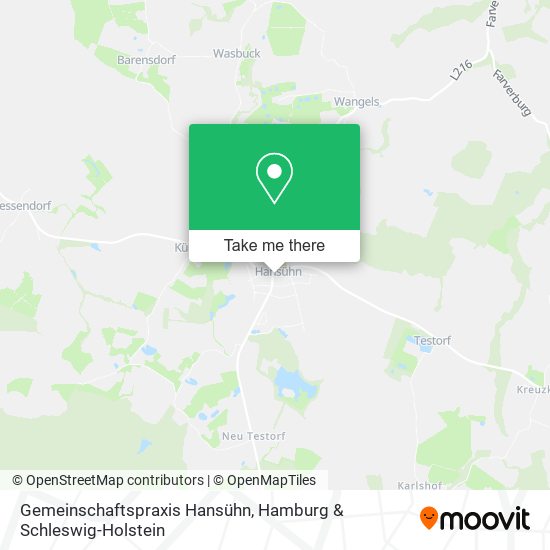 Gemeinschaftspraxis Hansühn map