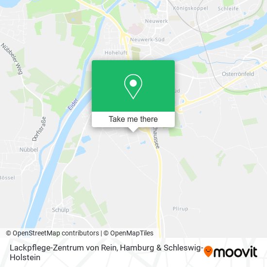 Lackpflege-Zentrum von Rein map