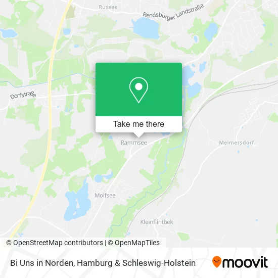 Карта Bi Uns in Norden