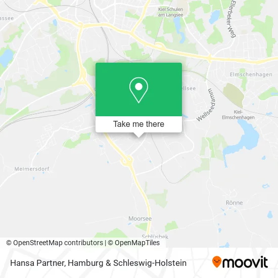 Hansa Partner map