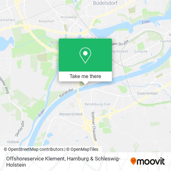 Offshoreservice Klement map
