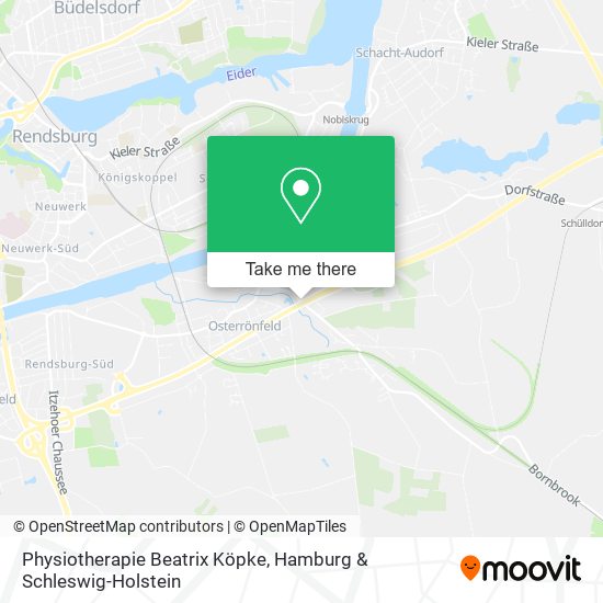 Physiotherapie Beatrix Köpke map