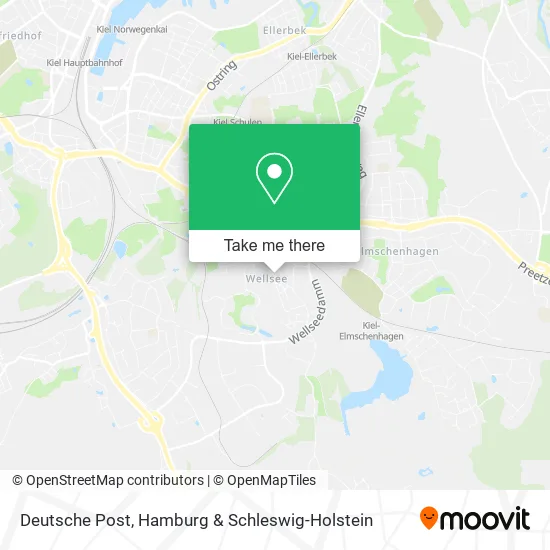 Карта Deutsche Post