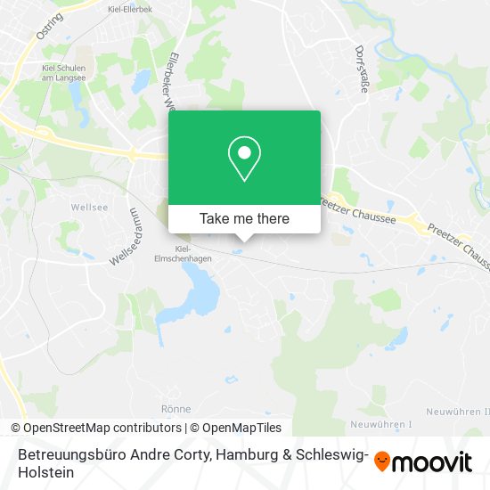 Betreuungsbüro Andre Corty map