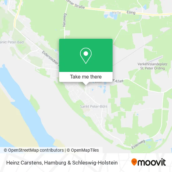 Карта Heinz Carstens